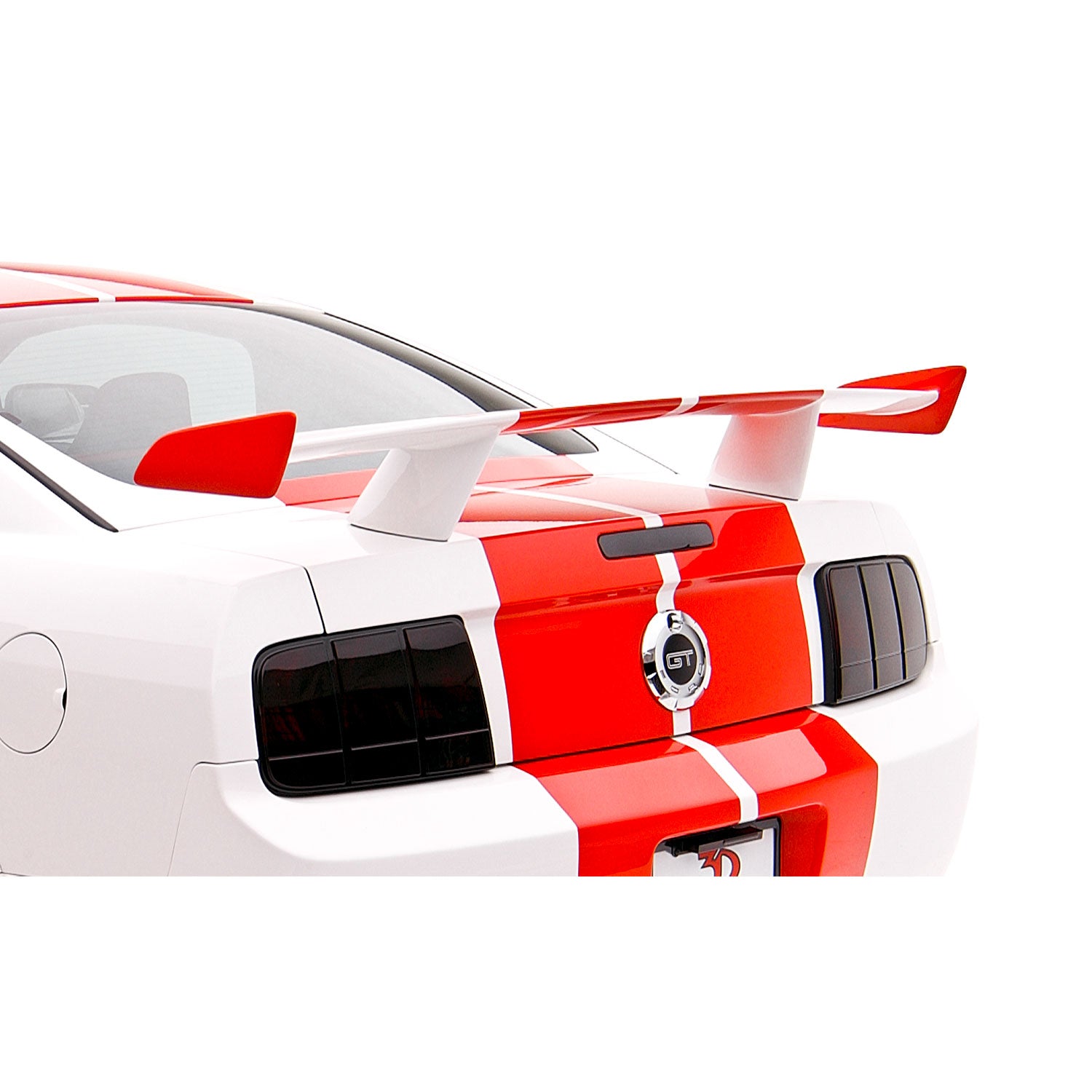 Wing, Rear, Boy Racer, 0509, Mustang 3dCarbon